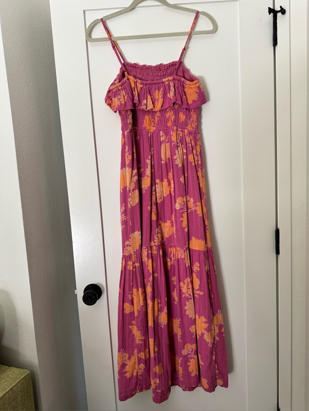 Z Supply Bahari Floral Ruffle Maxi Dress Size M NWT - Picture 5 of 9